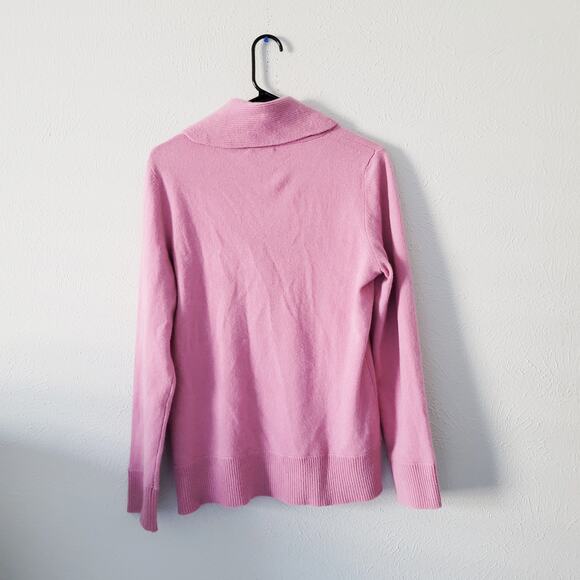 Lord & Taylor Cashmere V-neck Sweater - Picture 12 of 12